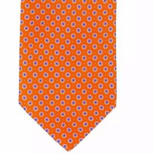 Brioni Accessories - Brioni men’s silk neck tie orange made in Italy Brioni Accessories - Brioni men’s silk neck tie orange made in Italy
